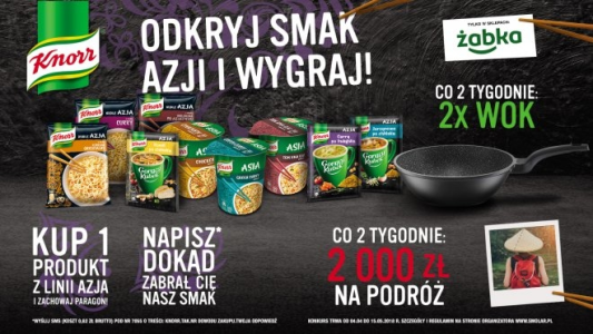 Konkurs "Odkryj smak Azji i wygraj!" Żabka, Freshmarket