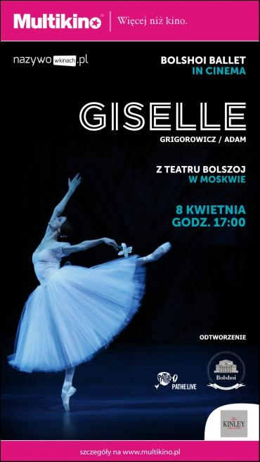 Lublin: Konkurs "Giselle" z Teatru Bolszoj w Multikinie