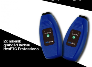 Wygraj miernik grubości lakieru NexPTG Professional