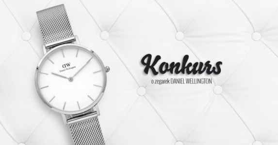 Konkurs o srebrny, damski zegarek Daniel Wellington