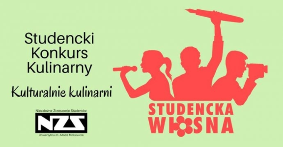 Poznań: Konkurs "Kulturalnie Kulinarni Studenkcka Wiosna 2018"