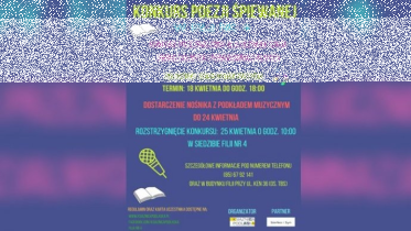 Białystok: Konkurs "Poezji Śpiewanej"
