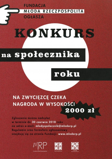 Konkurs na Społecznika Roku na Dolnym Śląsku