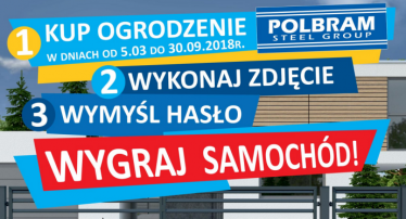 Konkurs "Kup ogrodzenie Polbram i wygraj samochód"
