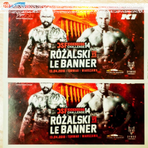 Warszawa: Wygraj podwójne bilety na galę DSF Kickboxing Challenge 14: Różalski-Le Banner