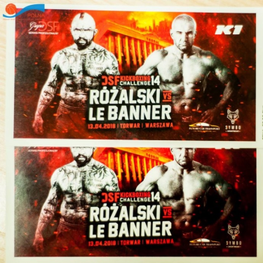 Warszawa: Wygraj podwójne bilety na galę DSF Kickboxing Challenge 14: Różalski-Le Banner