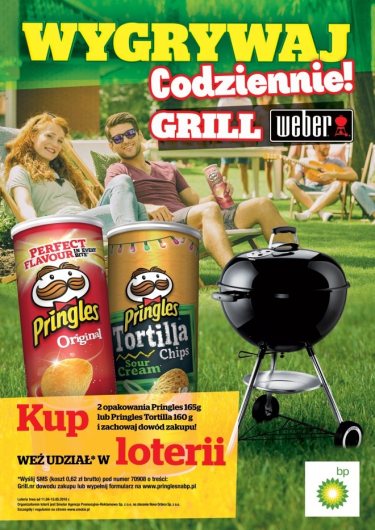 Loteria Pringles na stacjach BP