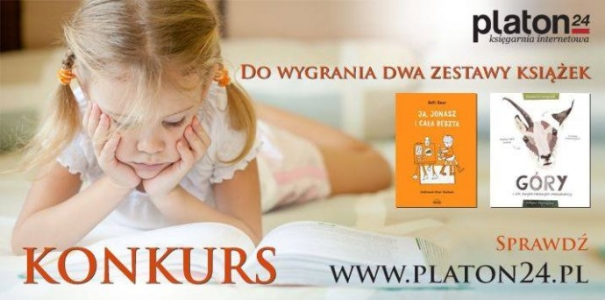 Wygraj pakiet książek "Ja, Jonasz i cała reszta" oraz "Góry i ich zwykli-niewykli mieszkańcy" do godz. 12:00