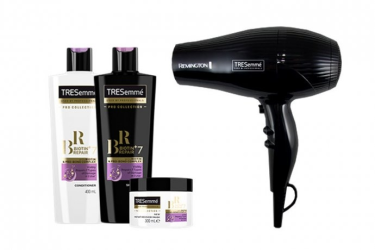 Wygraj zestaw profesjonalnych produktów do pielęgnacji włosów TRESemmé i suszarkę marki Remington!