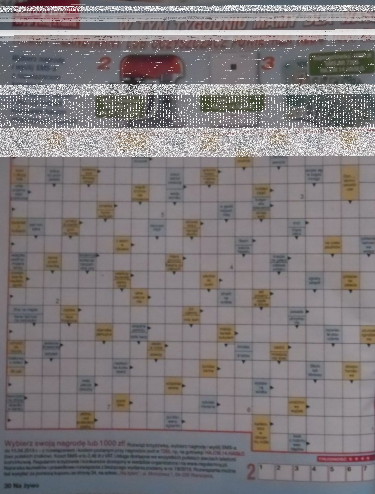 Konkurs: Krzyżówka "Na żywo" nr 14/2018