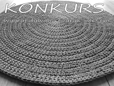 Wygraj dywanik "szarak"