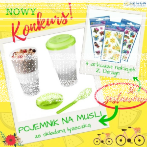 Wygraj pojemnik na musli