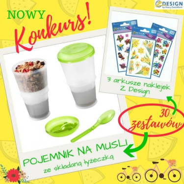 Wygraj pojemnik na musli