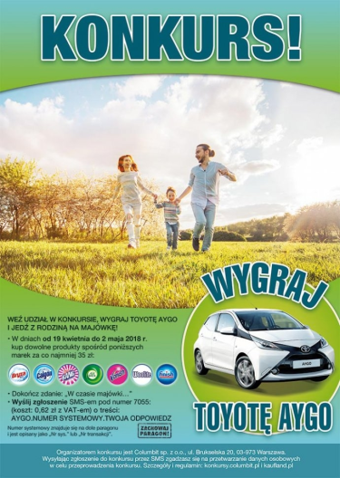 Konkurs "Jedź z rodziną na majówkę!" Kaufland