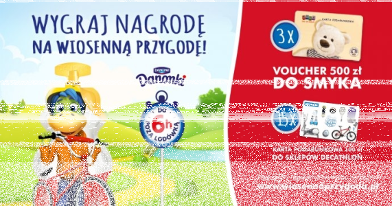 Konkurs "Wiosenna przygoda Danonki" Polomarket