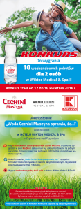Konkurs "Wiosna  w górach z Cechini Muszyna i Kaufland"