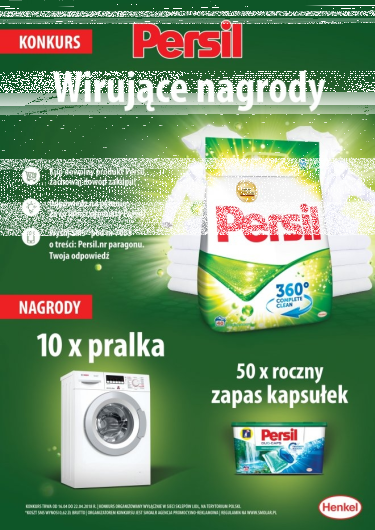 Konkurs "Persil wirujące nagrody" Lidl