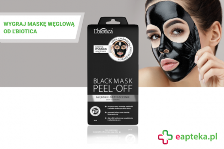 Wygraj L'biotica Black Mask Peel-Off