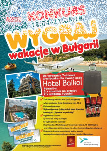 Olsztyn: Konkurs "Wygraj wakacje w Bułgarii"