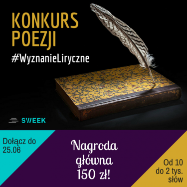 Konkurs poezji #WyznanieLiryczne