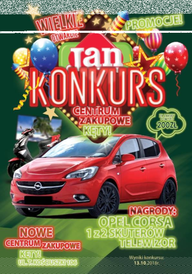 Kęty: Wielkie otwarcie centrum handlowego Jan w Kętach