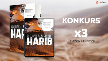 Konkurs z powieścią "Harib" z autografem autora