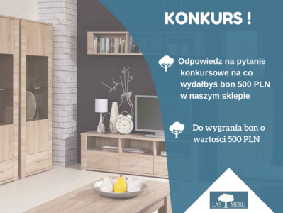 Konkurs "Na co przeznaczysz bon Las Mebli"