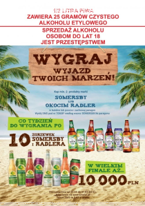 Loteria "Wygraj wyjazd Twoich marzeń" Mila