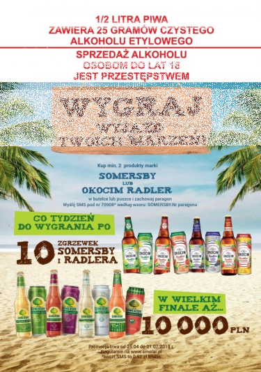 Loteria "Wygraj wyjazd Twoich marzeń" Mila