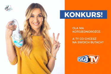Konkurs "Zgarnij ręcznie malowane buty w konkursie ESKA TV"