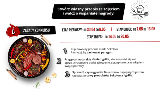 Konkurs fotograficzny "Zostań Mistrzem Grilla"