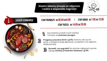 Konkurs fotograficzny "Zostań Mistrzem Grilla"