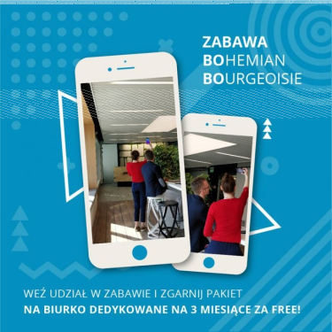 Konkurs fotograficzny "Dedykowane biurko na 3 miesiące w najlepszym punkcie stolicy" do godz. 10:00