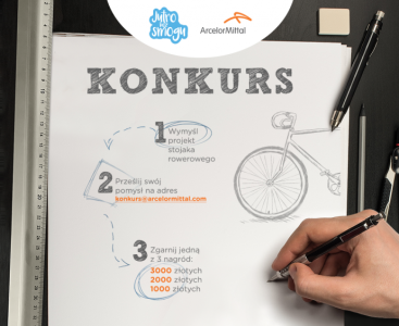 Konkurs plastyczny "Zaprojektuj stojak rowerowy"