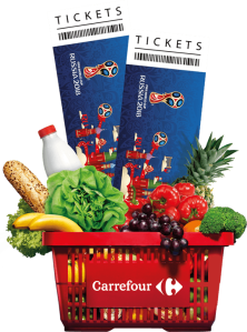Loteria "Leć na mecz mistrzostw świata FIFA 2018" Carrefour