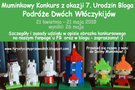 Muminkowy Konkurs z okazji 7. Urodzin Bloga Podróże Dwóch Włóczykijów