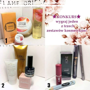 Wygraj 1 z 3 zestawów kosmetyków