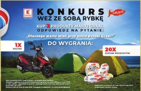 Konkurs "Weź ze sobą rybkę" Kaufland