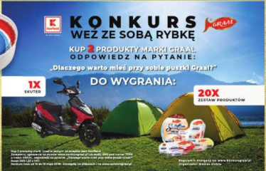 Konkurs "Weź ze sobą rybkę" Kaufland