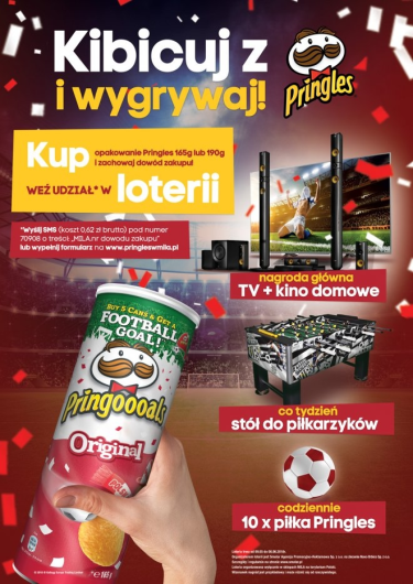 Loteria "Kibicuj z Pringles w Mila"