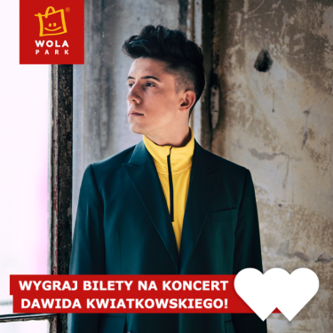 Warszawa: Wygraj bilety na koncert Dawida Kwiatkowskiego