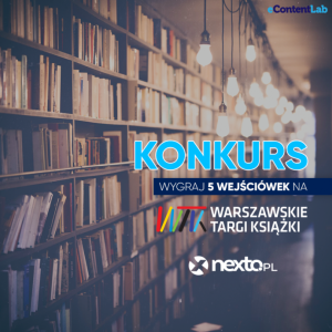 Wygraj wejściówki na Warszawskie Targi Książki