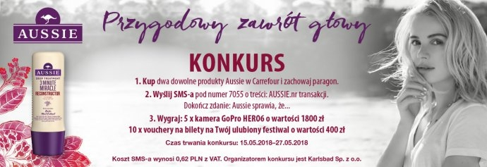 Konkurs "Przygodowy zawrót głowy" Carrefour