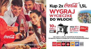 Loteria "Kup 2x produkty Coca-Coli i wygrywaj nagrody!" Lewiatan