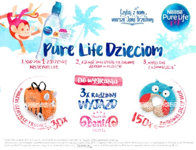 Konkurs "Pure Life Dzieciom" Carrefour