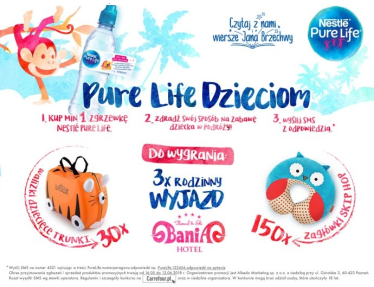 Konkurs "Pure Life Dzieciom" Carrefour