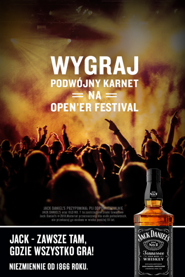 Konkurs "Jack – jest zawsze tam, gdzie wszystko gra" 18+