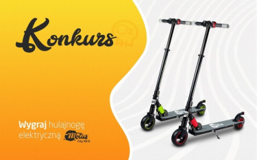 Wygraj Hulajnogę Elektryczną Motus XD 6 w dowolnym kolorze!