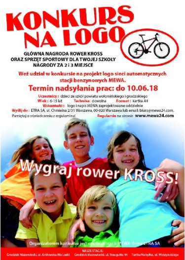 Konkurs plastyczny na logo stacji MEWA