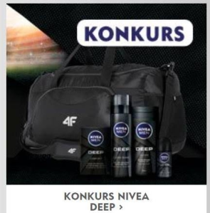 Konkurs "Nivea Men Deep"